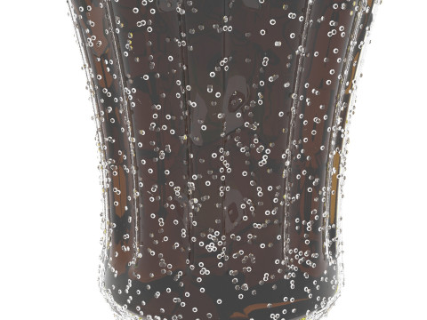 Coca Cola Glass Model 3D