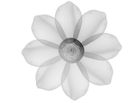 Vanilla Flower Modelo 3D