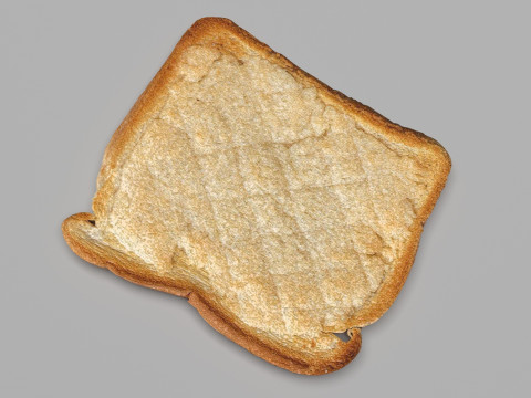 Toast 3D-Modell