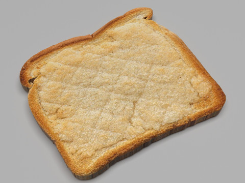 Toast 3D-Modell