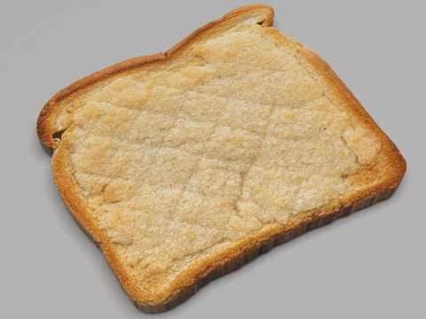 Toast 3D-Modell