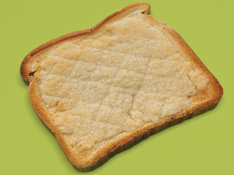 Toast 3D-Modell