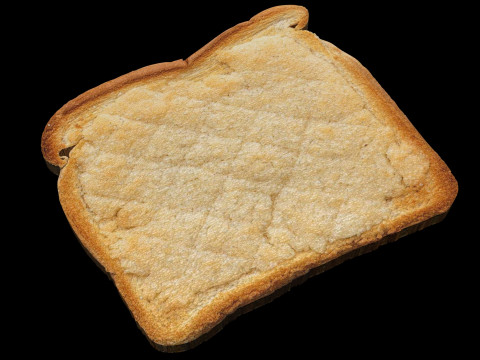 Toast 3D-Modell