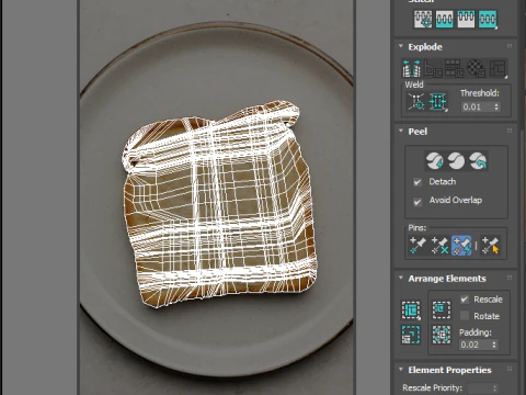 Toast 3D Model