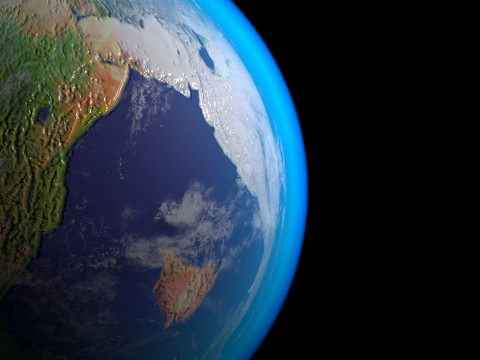 Pangea Earth Modello 3D