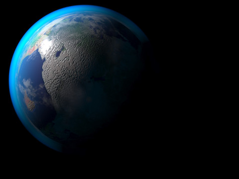 Pangea Earth 3D Модель