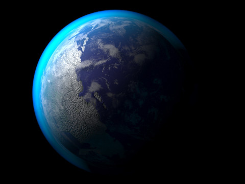 Pangea Earth 3D Модель
