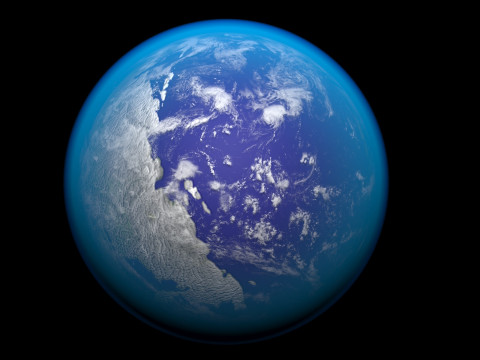 Pangea Earth 3D Модель