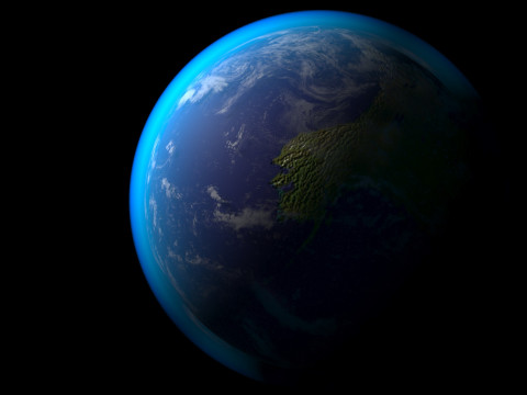 Pangea Earth 3D Модель