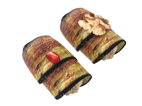 Eggplant Roll Modelo 3D
