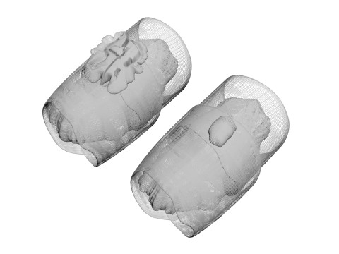 Eggplant Roll Modelo 3D