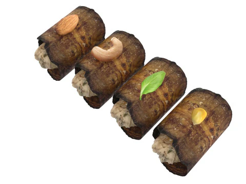 Eggplant Roll 3D Model