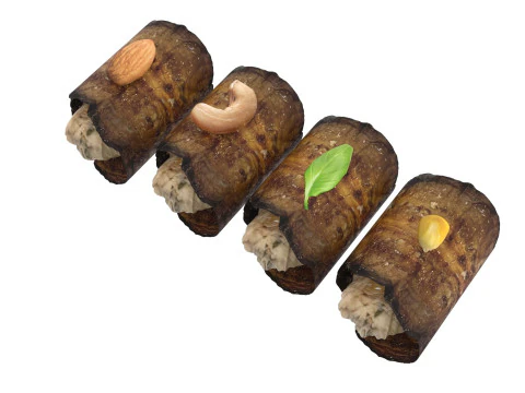 Eggplant Roll 3D Model
