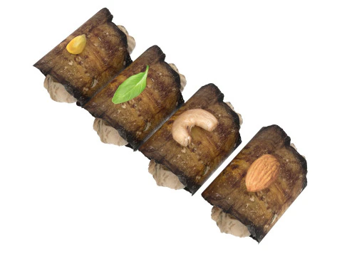 Eggplant Roll 3D Model