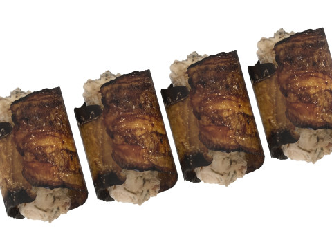 Eggplant Roll Modèle 3D