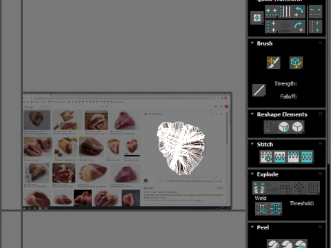 Beef Heart 3D Model
