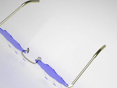 Rain Sunglasses 3D Model