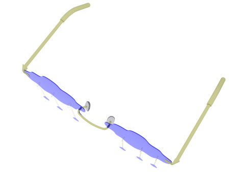Rain Sunglasses 3D Model