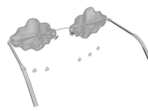 Rain Sunglasses 3D Model