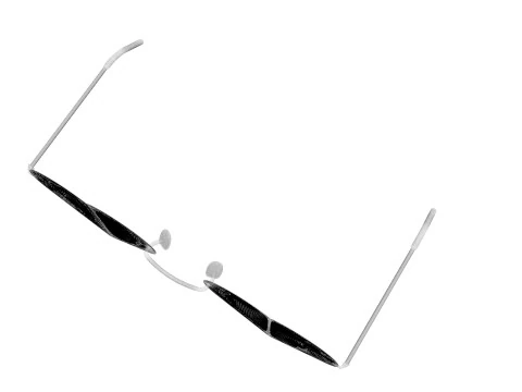 하트 선글라스 3D 모델