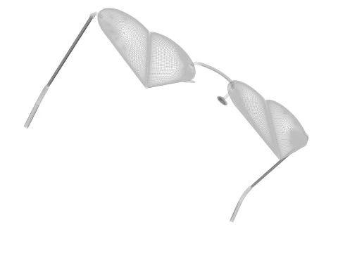 하트 선글라스 3D 모델