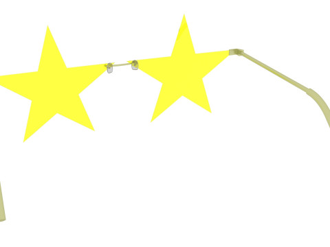 Star Sunglasses 3Dモデル