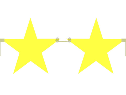 Star Sunglasses 3Dモデル