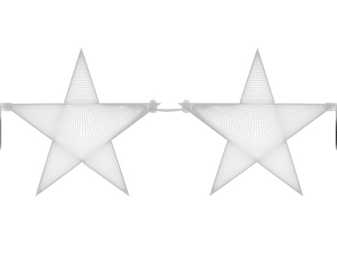 Star Sunglasses 3Dモデル