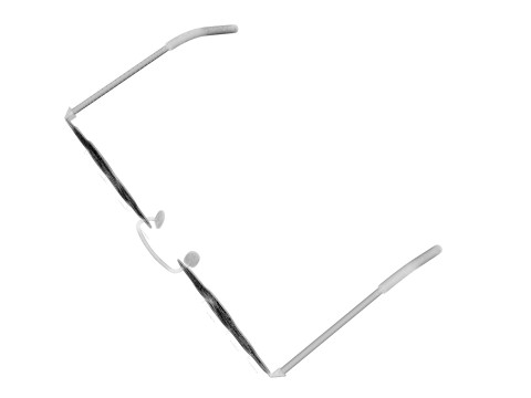 Snowfall Sunglasses Model 3D