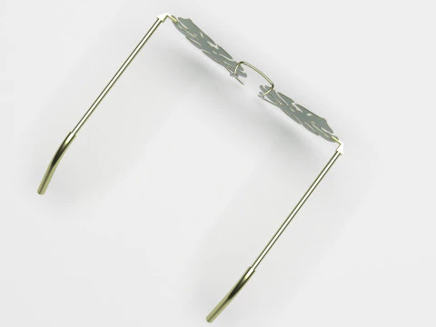 Kacamata Daun Aloha Model 3D