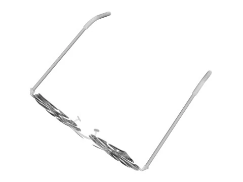 Kacamata Daun Aloha Model 3D