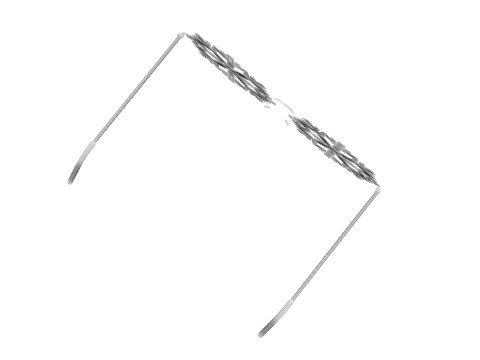 Snowflake Sunglasses 3D Model