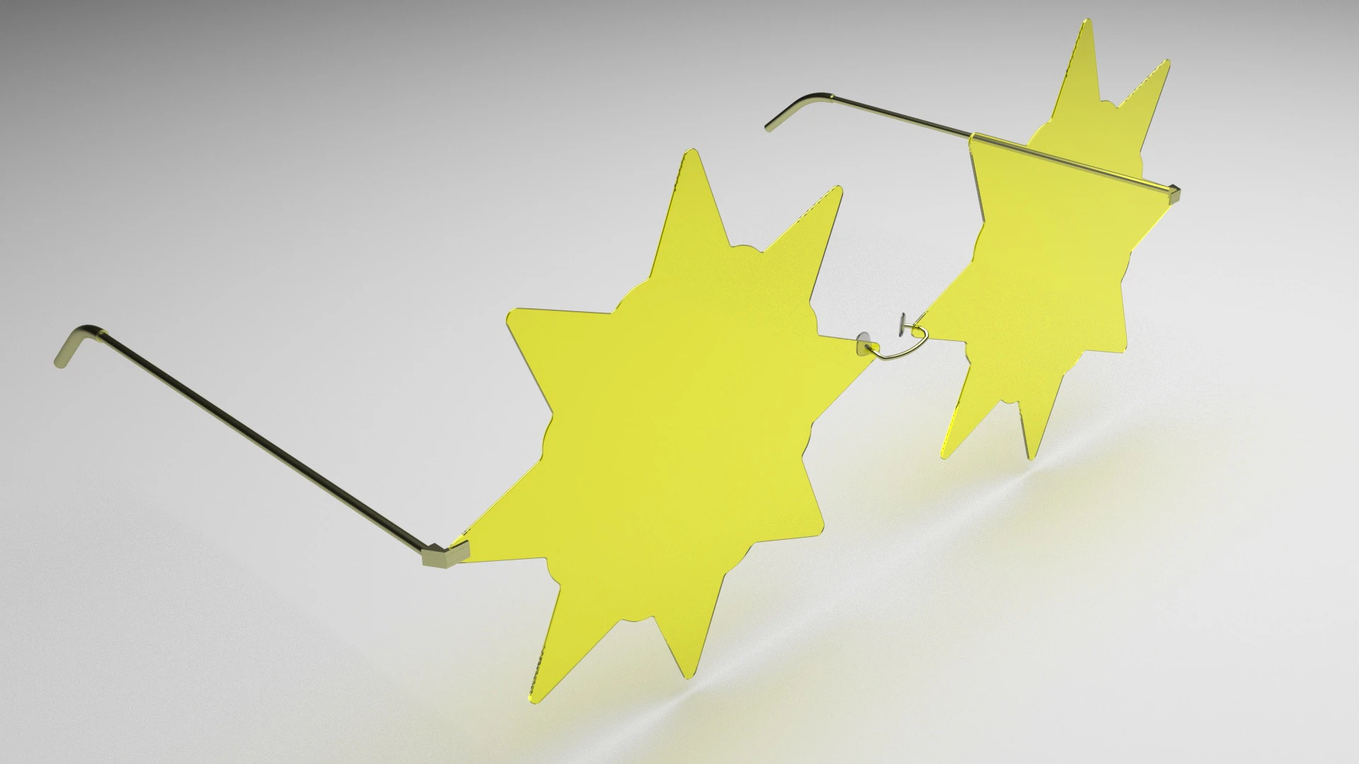 Сонцезахисні окуляри 3D Модель .c4d .max .obj .3ds .fbx .stl .blend 