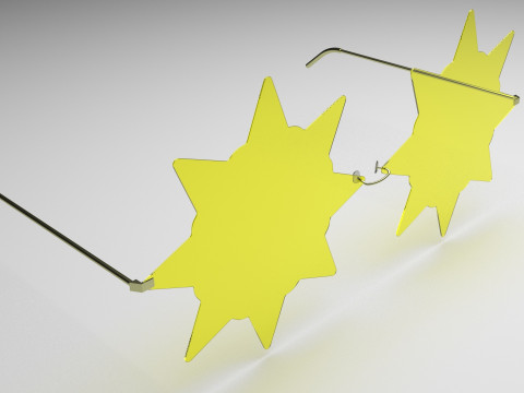 Sun Sunglasses 3Dモデル