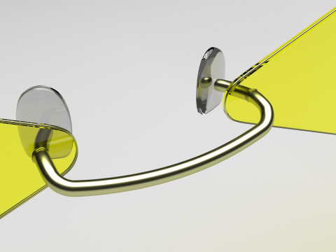 Sun Sunglasses 3Dモデル
