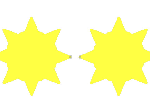 Sun Sunglasses 3Dモデル