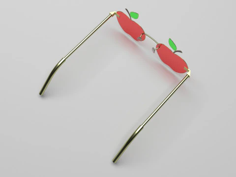 Apple Sunglasses 3D Model