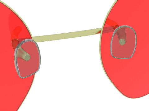 Apple Sunglasses Model 3D