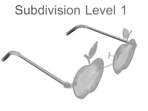 Apple Sunglasses 3D Model