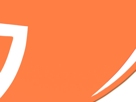Orange Sunglasses 3D 모델