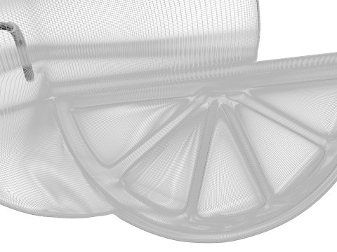 Orange Sunglasses 3D 모델