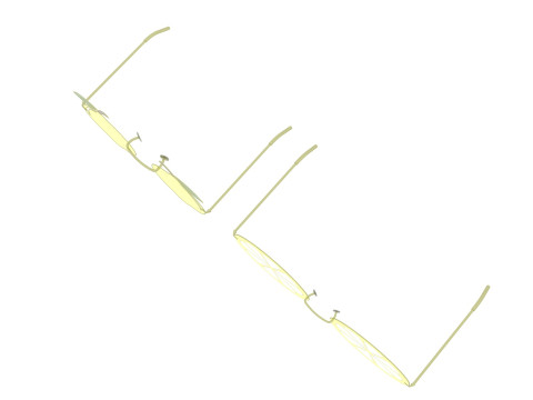 Lemon Sunglasses 3Dモデル