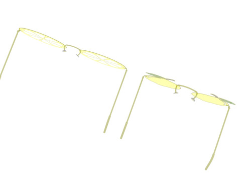Lemon Sunglasses 3Dモデル