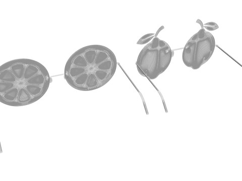 Lemon Sunglasses 3Dモデル