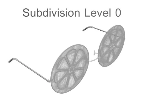Limon G&uuml;neş G&ouml;zl&uuml;ğ&uuml; 3D Model