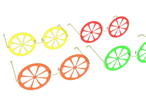 Citrus Sunglasses Collection 3Dモデル