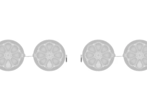 Citrus Sunglasses Collection 3D Model