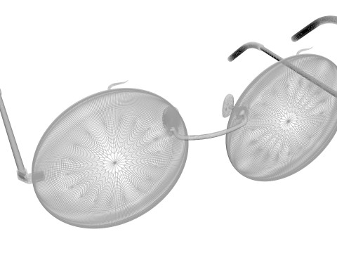 Watermelon Sunglasses Collection Model 3D