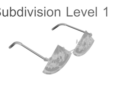 Watermelon Sunglasses Collection Model 3D