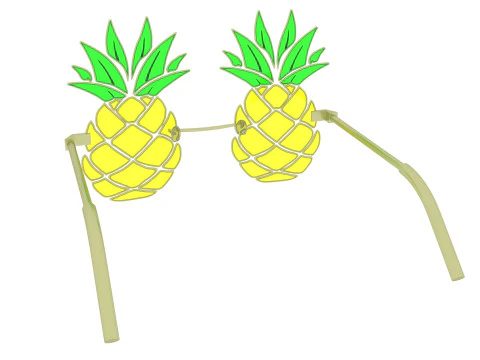 Pineapple Sunglasses 3D Model